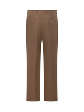 OUR LEGACY - Pantaloni Borrowed Chino con Piega Frontale - Marrone - LIDIASHOPPING® - Official Website