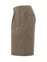 OUR LEGACY - Ponte Shorts with Front Closure - Green - LIDIASHOPPING® - Official Website