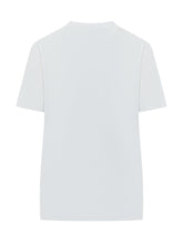 MSGM - Floral Logo T-Shirt - White - LIDIASHOPPING® - Official Website