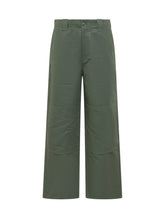 KENZO - Double Knee Chino con Tasche - Verde - LIDIASHOPPING® - Official Website