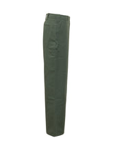 KENZO - Double Knee Chino con Tasche - Verde - LIDIASHOPPING® - Official Website