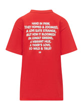 KENZO - T-shirt Cartoon con Stampa Grafica - Rosso - LIDIASHOPPING® - Official Website