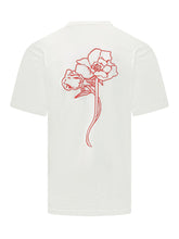 KENZO - T-shirt con Ricamo Logo - Bianco | Lidia Shopping ® | Official Website