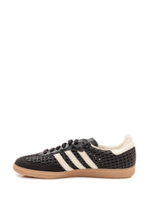 ADIDAS ORIGINALS - Samba Sneakers with Stripes and Woven Upper - Black - LIDIASHOPPING® - Official Website