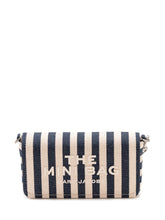 MARC JACOBS - Borsa a Tracolla The Mini Bag a Righe - Blu - LIDIASHOPPING® - Official Website