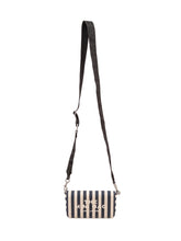 MARC JACOBS - Borsa a Tracolla The Mini Bag a Righe - Blu - LIDIASHOPPING® - Official Website