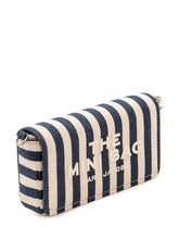 MARC JACOBS - Borsa a Tracolla The Mini Bag a Righe - Blu - LIDIASHOPPING® - Official Website