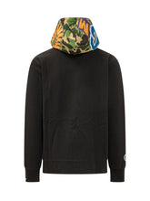 BAPE - Felpa ABC Camo Shark con Cappuccio e Zip - Nero - LIDIASHOPPING® - Official Website