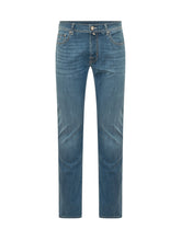 JACOB COHEN - Jeans Slim con Cinque Tasche - Blu - LIDIASHOPPING® - Official Website