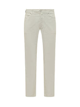 JACOB COHEN - Pantalone Slim con Cinque Tasche - Bianco - LIDIASHOPPING® - Official Website