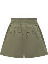 PAROSH - Shorts con Coulisse e Tasche - Verde - LIDIASHOPPING® - Official Website