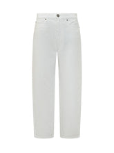 PINKO - Wide Leg Jeans - White - LIDIASHOPPING® - Official Website