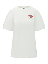 PINKO - T-shirt with Heart Print - White - LIDIASHOPPING® - Official Website