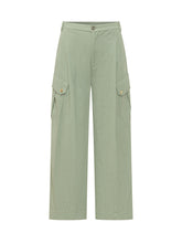 PINKO - Pantalone Rosalin con Tasche Cargo - Verde - LIDIASHOPPING® - Official Website