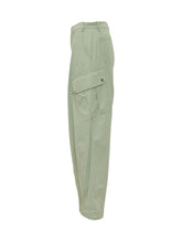 PINKO - Pantalone Rosalin con Tasche Cargo - Verde - LIDIASHOPPING® - Official Website