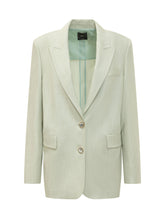 PINKO - Faith Jacket with Front Buttons - Green - LIDIASHOPPING® - Official Website