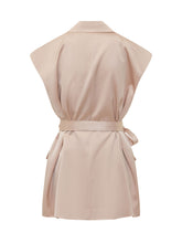 PINKO - Sleeveless Blazer with Belt - Pink - LIDIASHOPPING® - Official Website