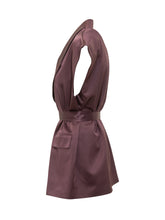 PINKO - Sleeveless Blazer with Belt and Pockets - Red - LIDIASHOPPING® - Official Website
