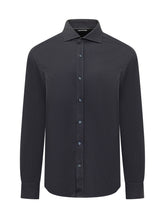 BRUNELLO CUCINELLI - Black long-sleeve shirt - Black - LIDIASHOPPING® - Official Website