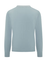 BRUNELLO CUCINELLI - Crew-Neck Sweater with Long-Sleeves - Blue - LIDIASHOPPING® - Official Website