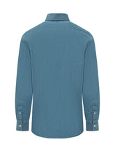 BRUNELLO CUCINELLI - Camicia in Denim - Blu | Lidia Shopping | Official Website
