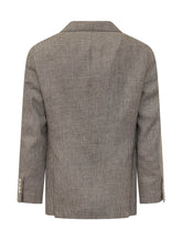 BRUNELLO CUCINELLI - Blazer - Marrone | Lidia Shopping | Official Website