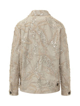 BRUNELLO CUCINELLI - Giacca con Bottoni e Tasche con Paillettes - Beige - LIDIASHOPPING® - Official Website