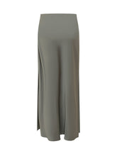 BRUNELLO CUCINELLI - Gonna Lunga con Spacco Frontale - Verde | Lidia Shopping | Official Website