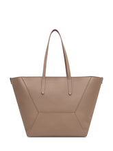BRUNELLO CUCINELLI - Borsa Tote in Pelle - Beige - LIDIASHOPPING® - Official Website
