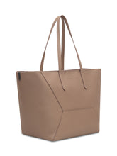 BRUNELLO CUCINELLI - Borsa Tote in Pelle - Beige - LIDIASHOPPING® - Official Website