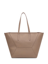 BRUNELLO CUCINELLI - Borsa Tote in Pelle - Beige - LIDIASHOPPING® - Official Website