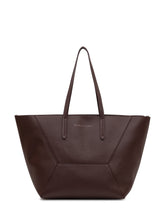 BRUNELLO CUCINELLI - Leather Tote Bag - Brown - LIDIASHOPPING® - Official Website