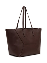 BRUNELLO CUCINELLI - Leather Tote Bag - Brown - LIDIASHOPPING® - Official Website