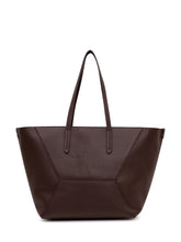 BRUNELLO CUCINELLI - Leather Tote Bag - Brown - LIDIASHOPPING® - Official Website