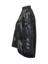 BRUNELLO CUCINELLI - Polo Corta Traforata con Scollo a V - Blu | Lidia Shopping | Official Website