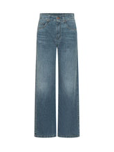 BRUNELLO CUCINELLI - Jeans a Gamba Dritta - Blu | Lidia Shopping | Official Website