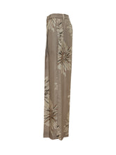 BRUNELLO CUCINELLI - Wide Leg Floral Print Trousers - Brown - LIDIASHOPPING® - Official Website