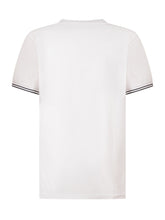 STONE ISLAND KIDS - T-shirt with Applied Logo - White - LIDIASHOPPING® - Official Website