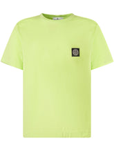 STONE ISLAND KIDS - T-shirt con Logo Applicato - Verde - LIDIASHOPPING® - Official Website