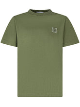 STONE ISLAND KIDS - Short-Sleeve T-Shirt - Green - LIDIASHOPPING® - Official Website