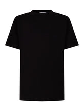 STONE ISLAND KIDS - Short Sleeve T-Shirt with Embroidered Logo - Black - LIDIASHOPPING® - Official Website