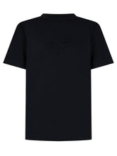 STONE ISLAND KIDS - Short Sleeve T-Shirt with Tone-on-Tone Logo - Blue - LIDIASHOPPING® - Official Website