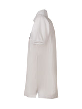 STONE ISLAND KIDS - High Neck Polo with Buttons - White - LIDIASHOPPING® - Official Website