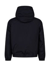 STONE ISLAND KIDS - Short Parka with Hood and Zip - Blue - LIDIASHOPPING® - Official Website