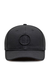 STONE ISLAND KIDS - Baseball Cap - Blue - LIDIASHOPPING® - Official Website