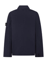 STONE ISLAND KIDS - Jacket with Classic Collar and Front Pockets - Blue - LIDIASHOPPING® - Official Website