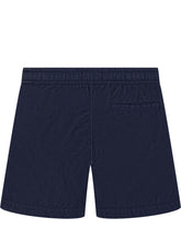 STONE ISLAND KIDS - Elastic Waist Shorts with Pockets - Blue - LIDIASHOPPING® - Official Website