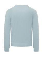 MALO - Maglia Girocollo Rasata a Manica Lunga - Blu - LIDIASHOPPING® - Official Website