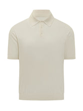 MALO - Polo a Maniche Corte con Colletto e Chiusura a Tre Bottoni - Bianco - LIDIASHOPPING® - Official Website