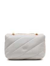 PINKO - Borsa a Spalla Love Puff Mini - Blu - LIDIASHOPPING® - Official Website